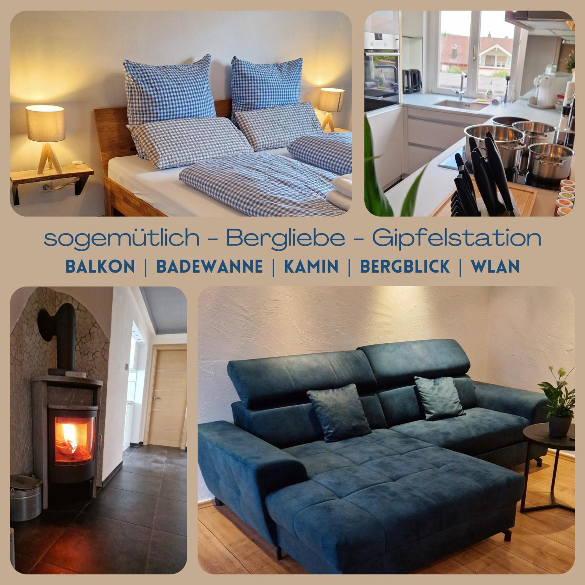 Bergliebe - Gipfelstation Apartment Blaichach Luaran gambar